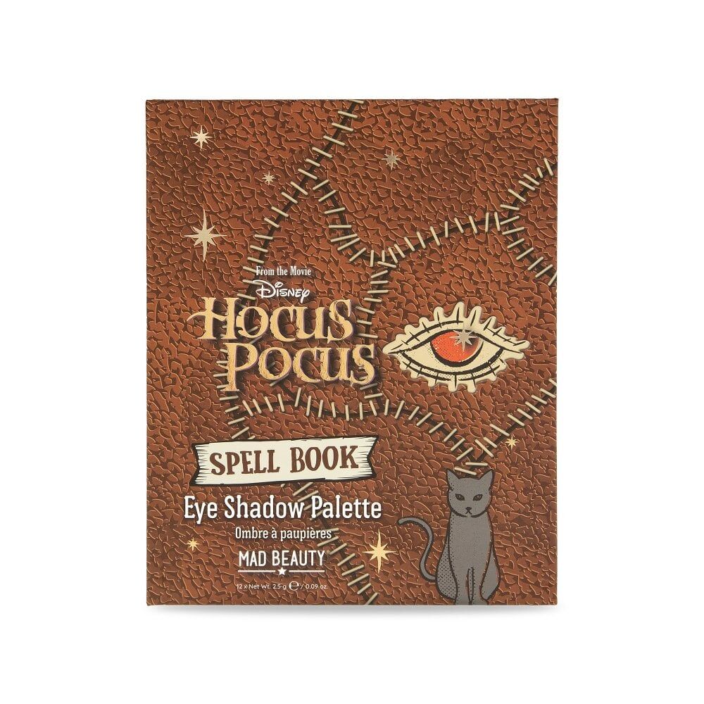 Disney Hocus Pocus Pigmented Eyeshadow Makeup Palette Multicoloured (12 Pieces)
