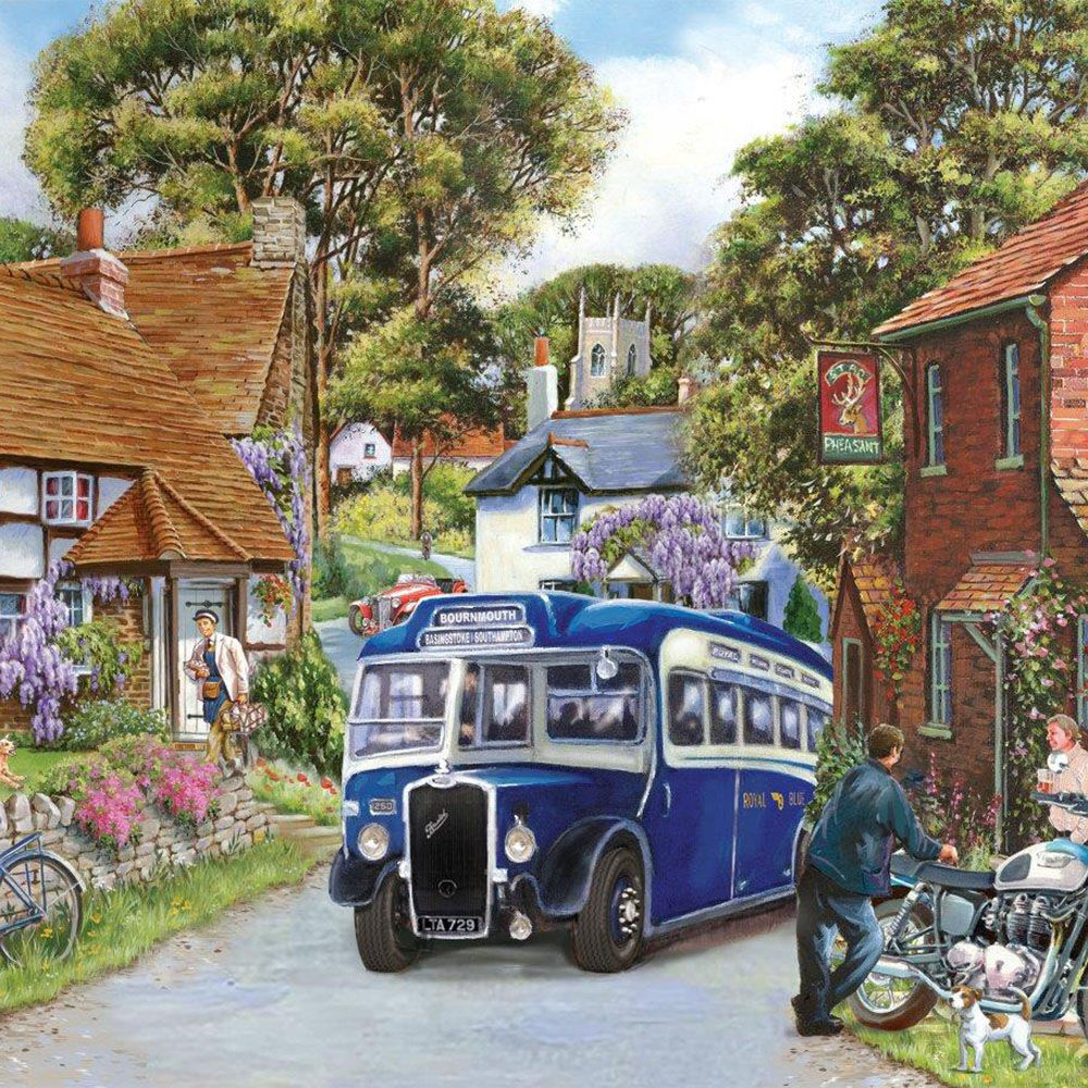 House of Puzzles Board Tight Corner Kids Jigsaw Puzzles Toys 48x34cm 3y+ (500 Pieces) — image 2