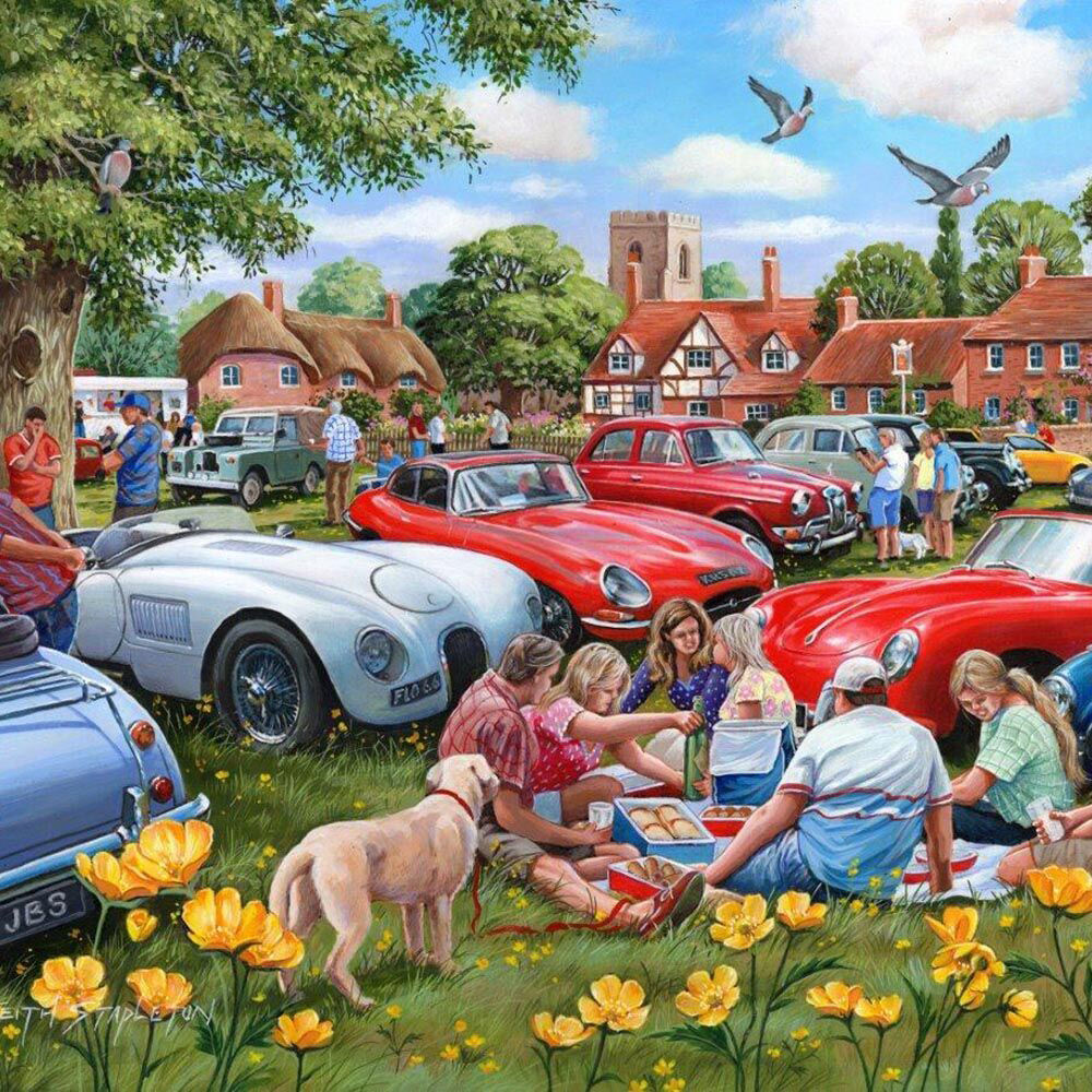 House of Puzzles Rally Round 48x69cm Jigsaw Puzzle Kids/Family Toy 3y+ (1000 Pieces) — image 3