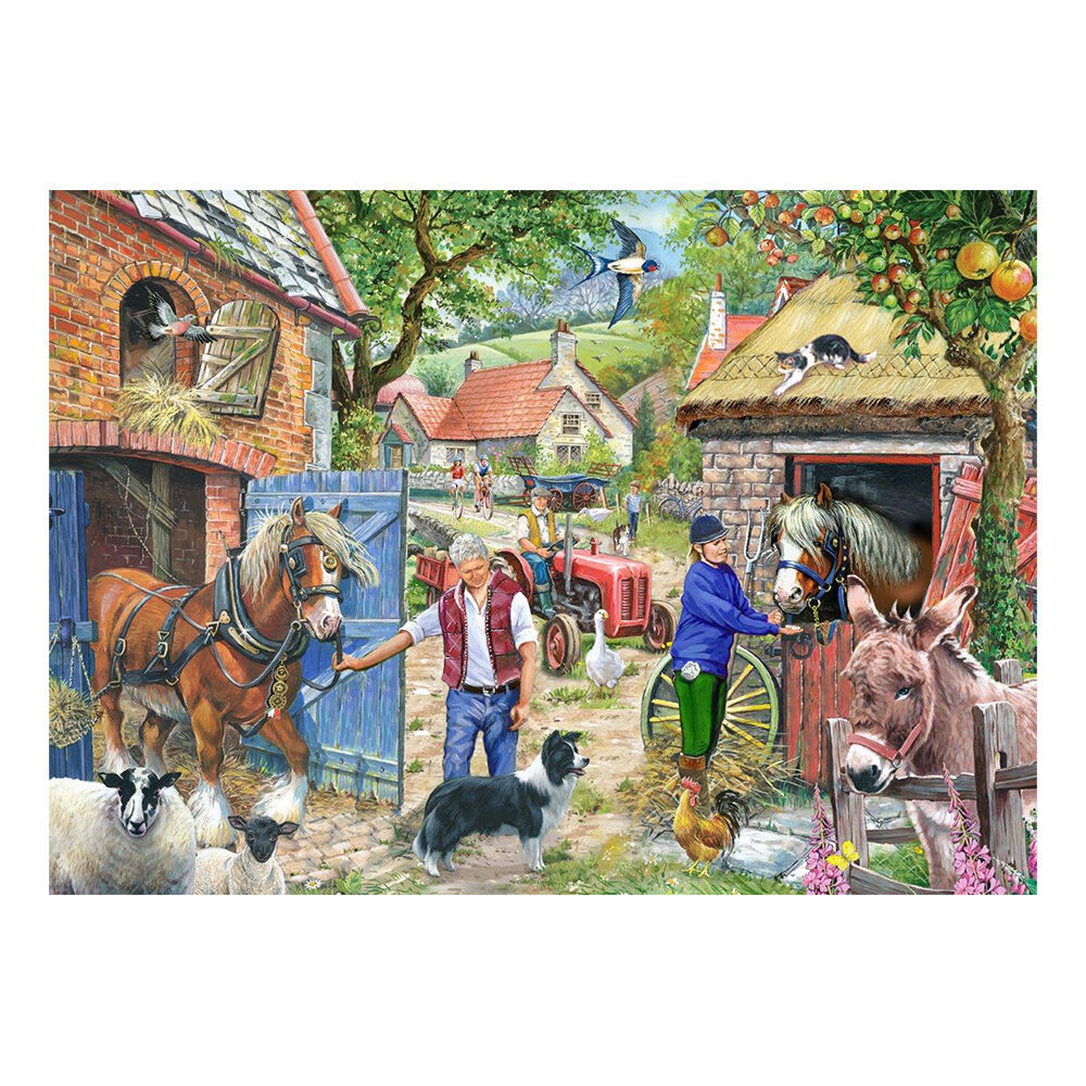 House of Puzzles Appletree Lane 48x69cm Jigsaw Puzzle Kids/Family Toy 3y+ (1000 Pieces) — image 2