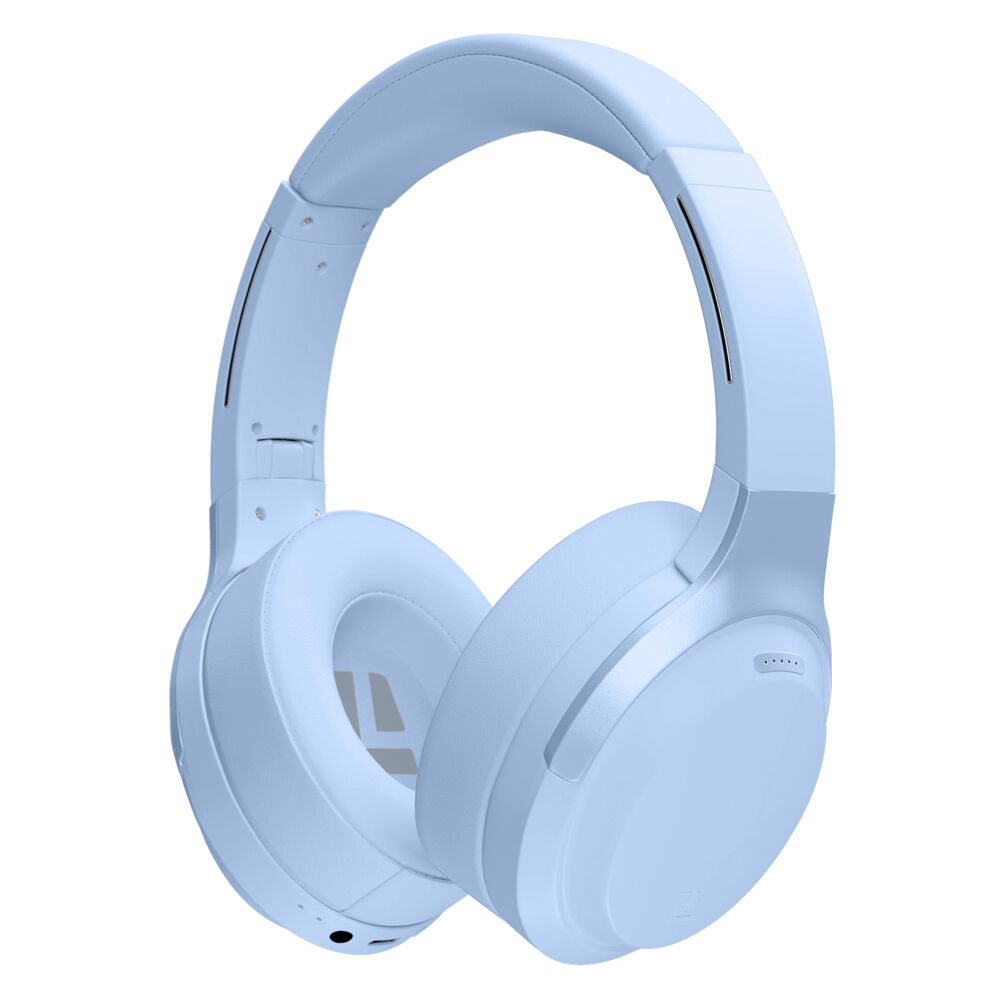Liquid Ears Long Play Over-Ear Foldable Bluetooth Headphones Headset — Blue