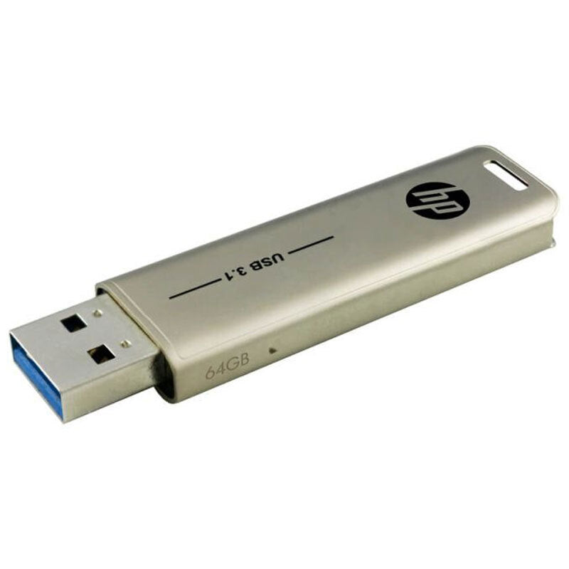 HP Portable x796w 64GB USB 3.1 Flash Drive/Memory Stick File Data Storage Gold