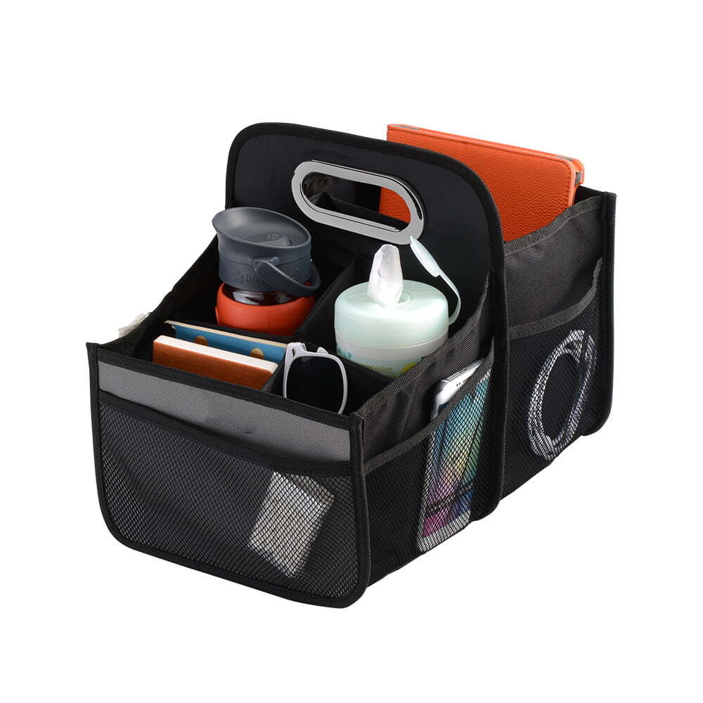 High Road Portable Seat Caddy Organiser Travel Storage w/ Carry Handle Black — image 6