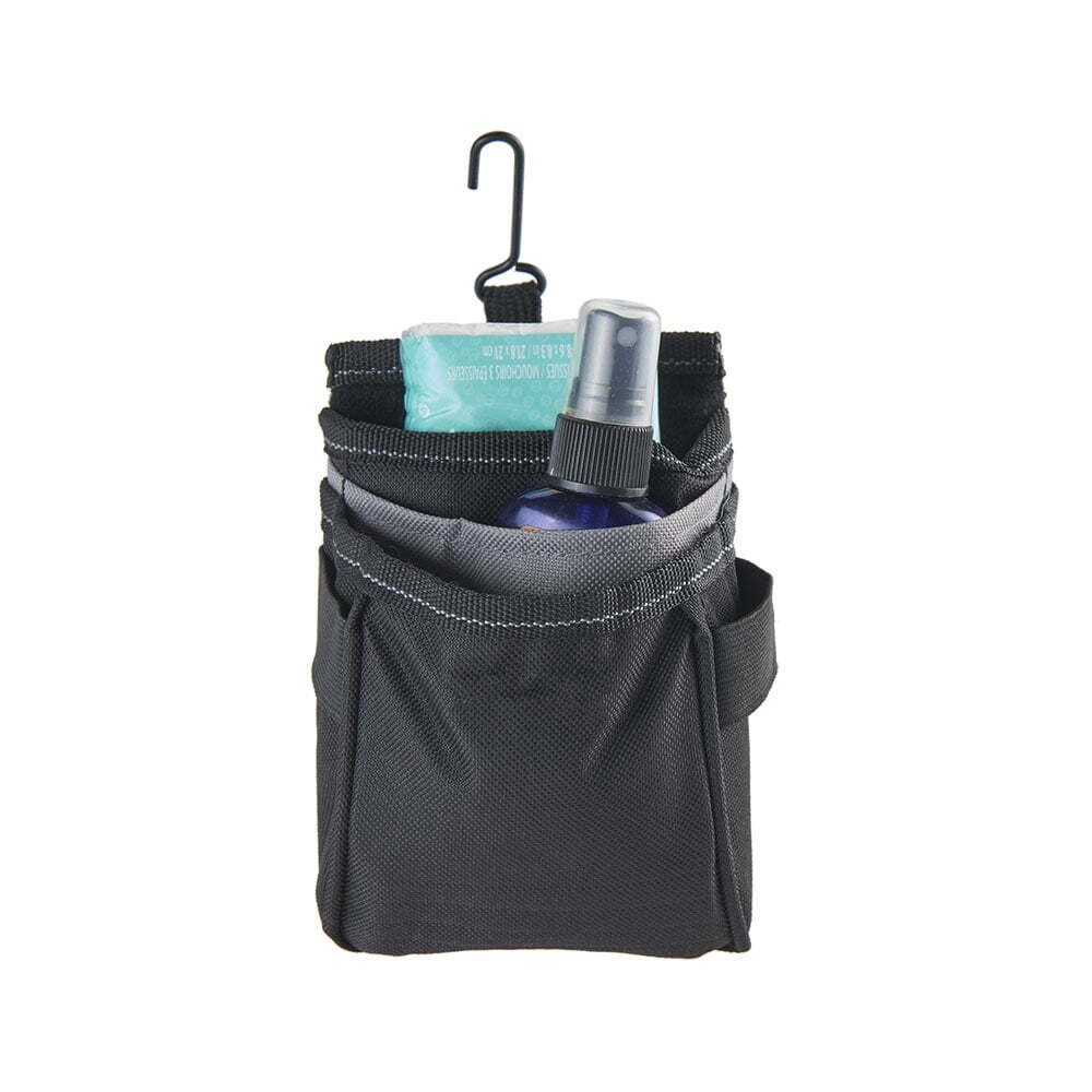 High Road Driver Car Pocket Vent Organiser Hanging Secure Storage Pouch Black — image 4