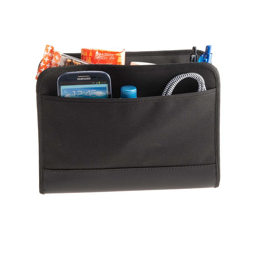 High Road Gap Stash 3-Pocket Car Front Seat Tidy Organiser Storage Holder Black — image 6