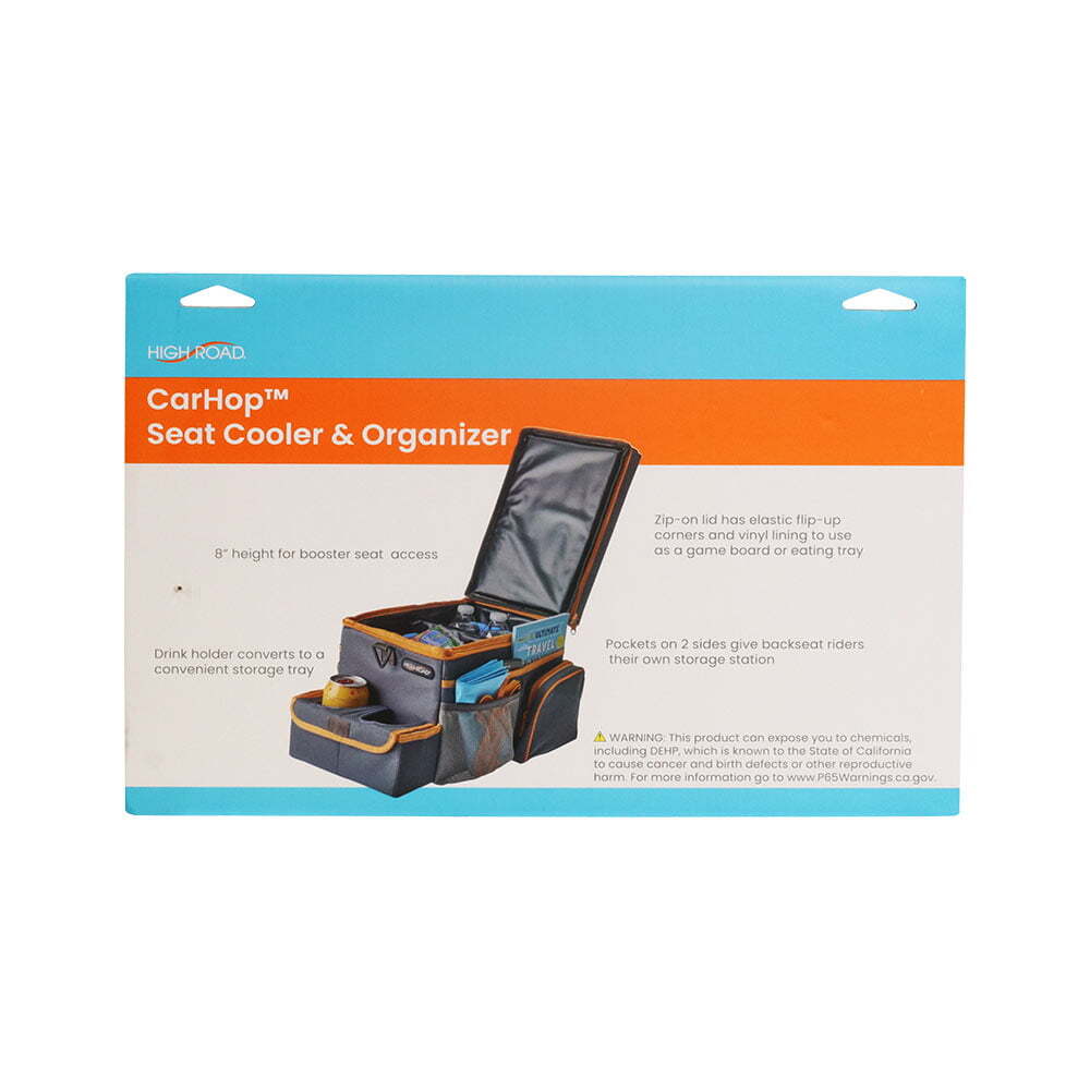 High Road Carhop Seat Compartment Organiser Snack Storage w/ Insulated Cooler — image 2