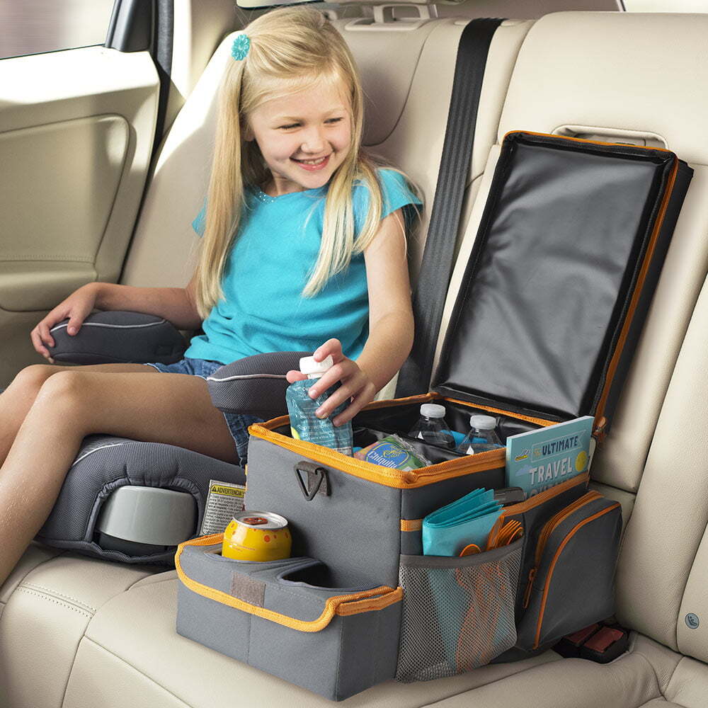 High Road Carhop Seat Compartment Organiser Snack Storage w/ Insulated Cooler — image 8