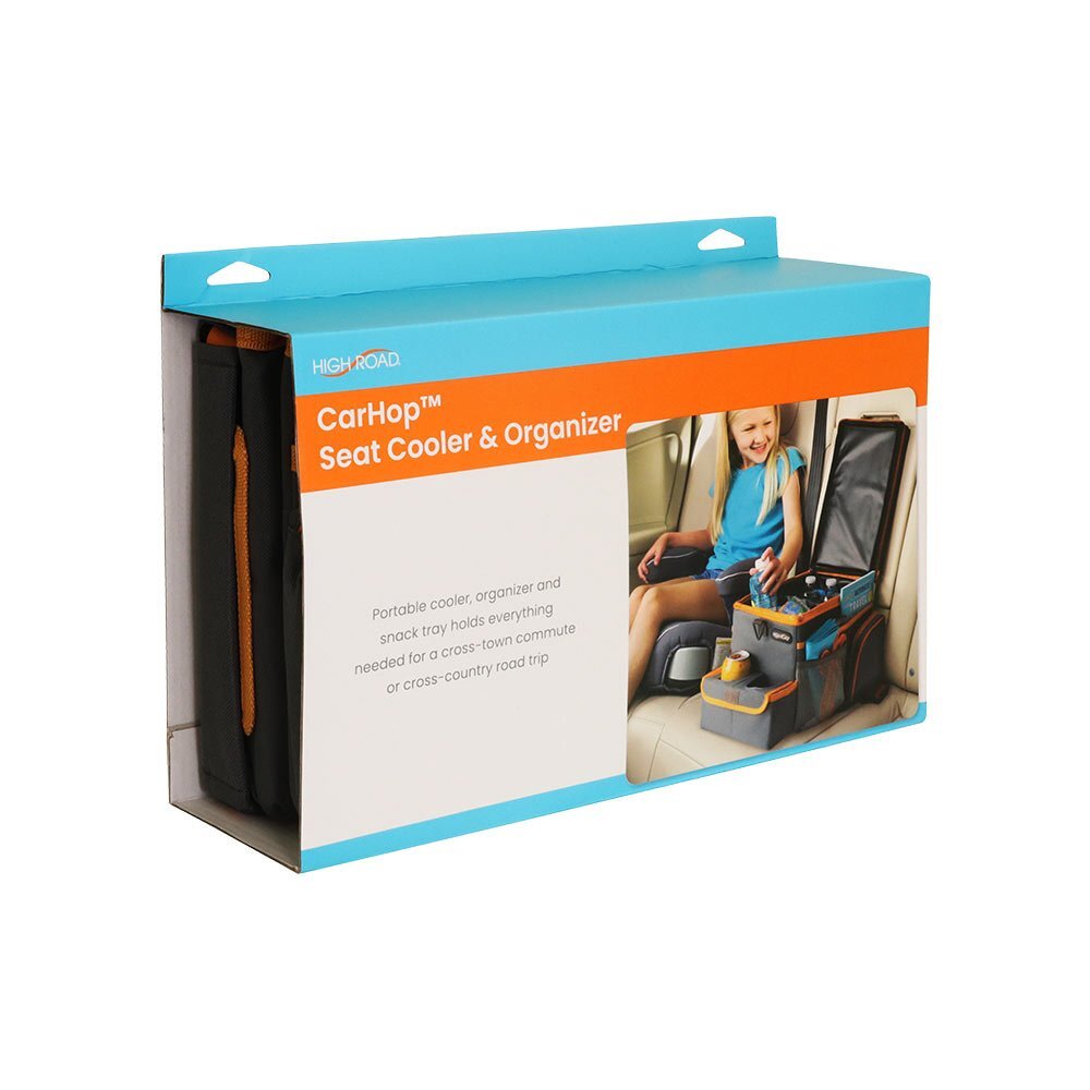 High Road Carhop Seat Compartment Organiser Snack Storage w/ Insulated Cooler — image 3