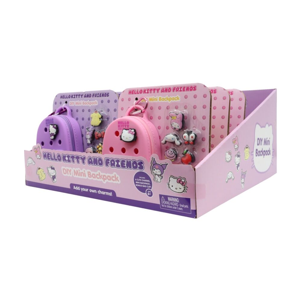 Hello Kitty & Friends - Craft Mini Charm Backpack Bag Tag w/ 6 Charms Assrtd (2 Pack) — image 8