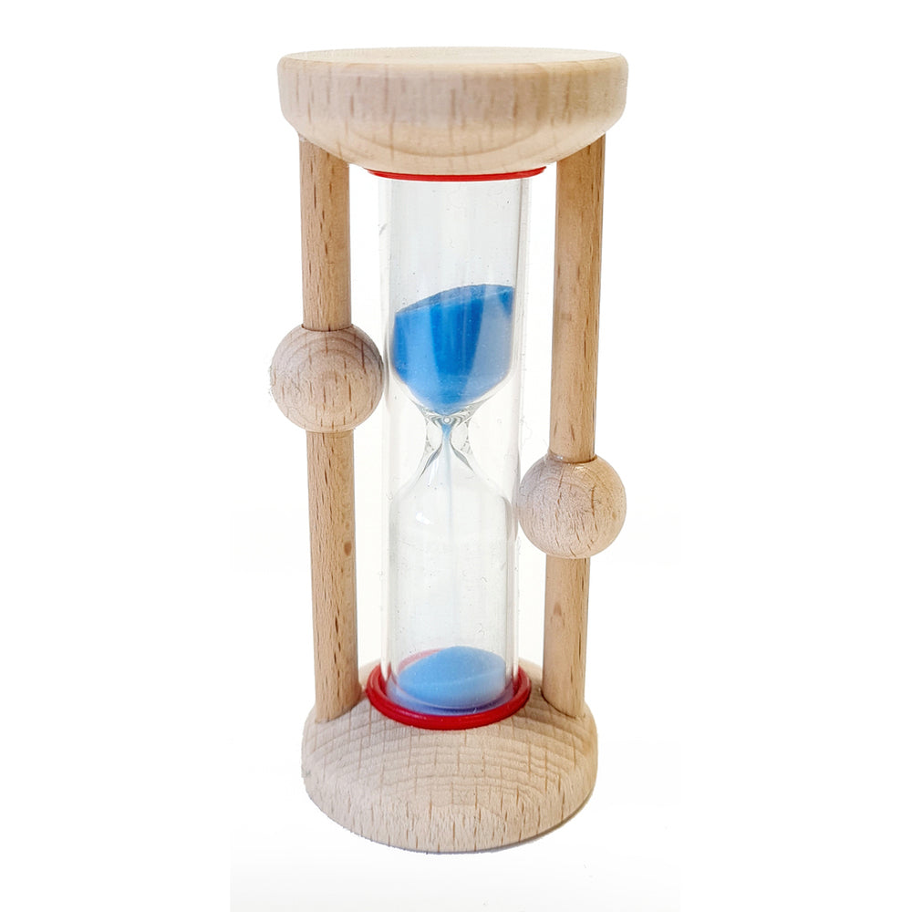 Hess Spielzeug Hess-Spielzeug Wooden Hour Glass Educational Fun Toy Kids/Children 3y+ Natural
