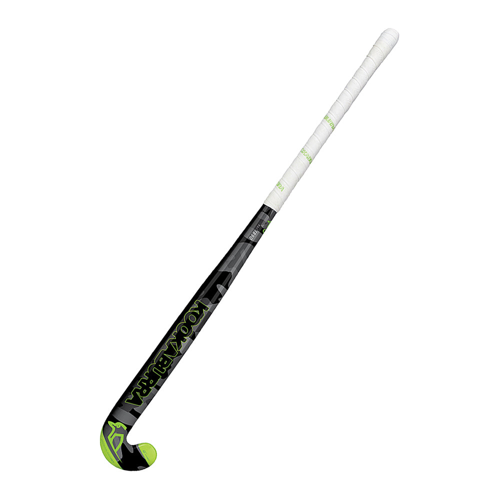 Kookaburra Combat Mid-Bow 36.5'' Long Light-Weight Field Hockey Stick Black/Grey