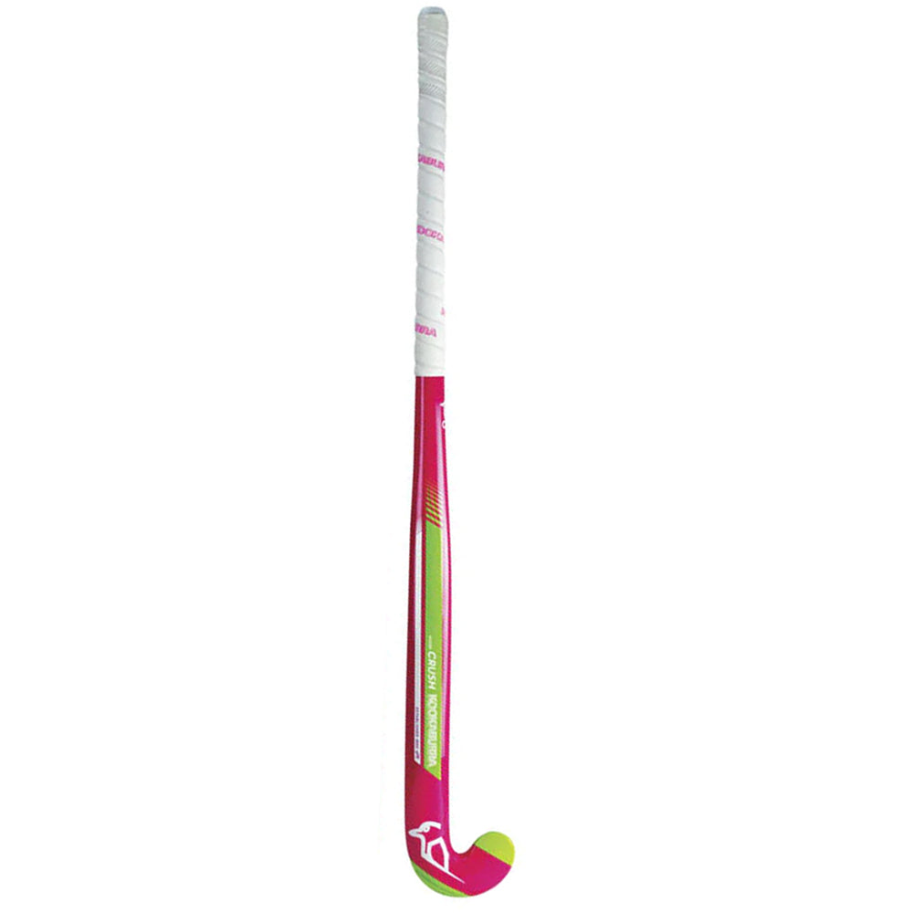 Kookaburra Crush Wood 28'' Long Light-Weight Field Hockey Stick Pink/Green