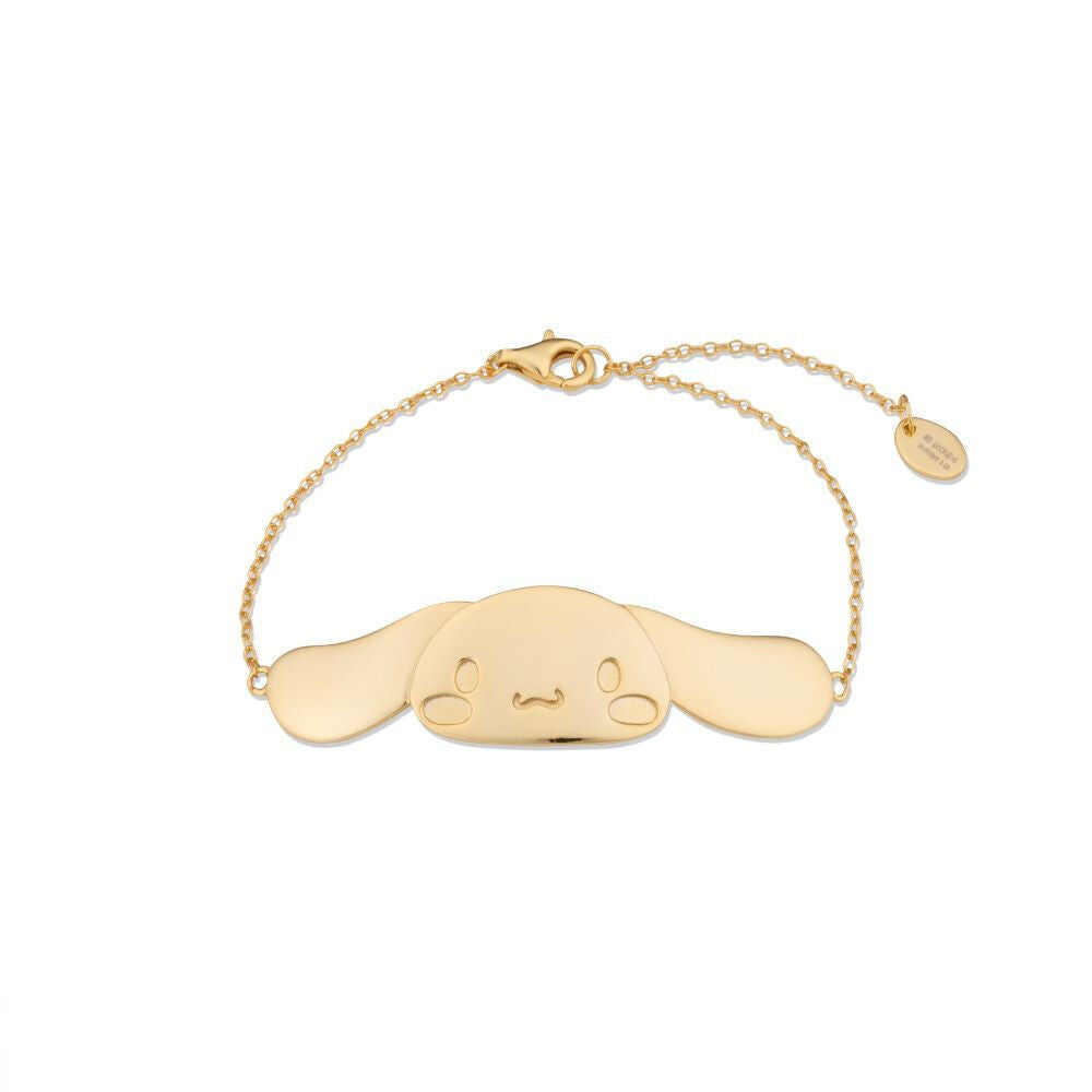 Couture Kingdom Sanrio Precious Metal Cinnamoroll Bracelet 210mm Large Gold