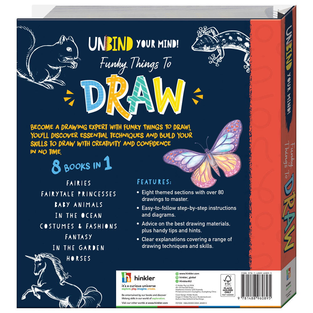 Zap! Extra Unbind Your Mind Kids/Childrens Funky Things to Draw Book 8Y+ — image 3