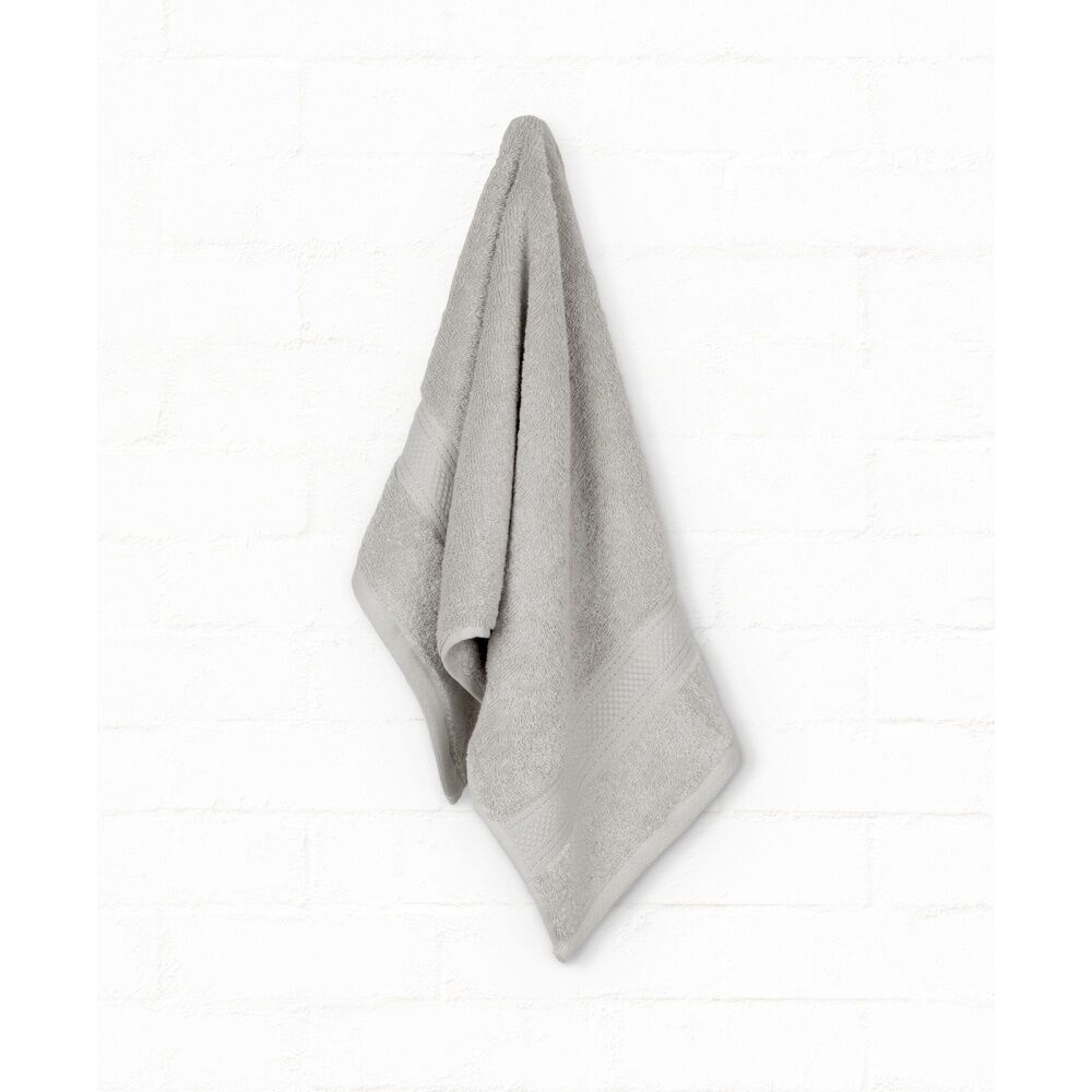 Ardor St Regis Collection 40x70cm Hand Towel 600GSM Soft Cotton Silver (12 Pack) — image 2