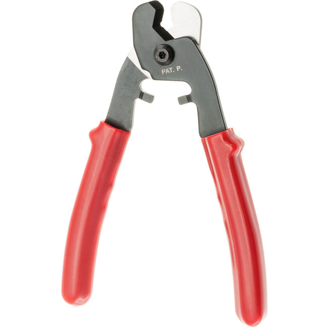 Hanlong Coaxial Cable Cutter & Stripper 6.3" 159mm for RG58/59/6 Cables Red
