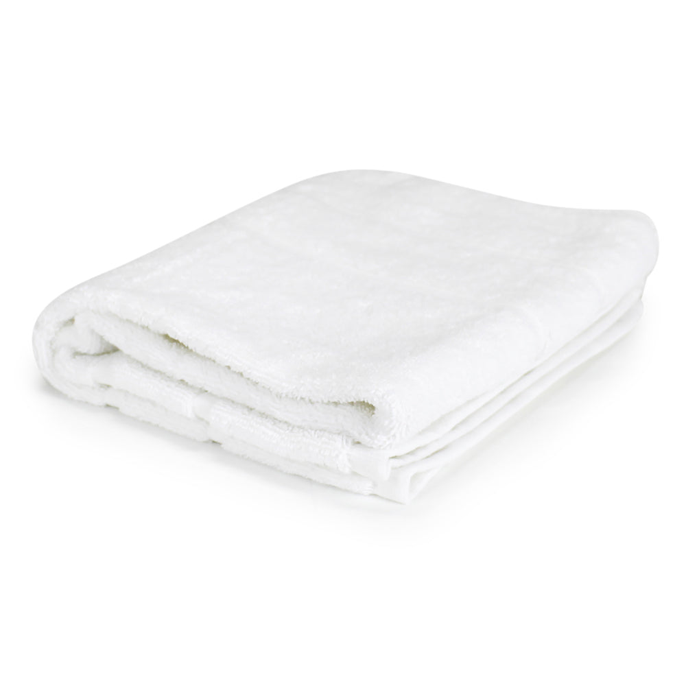 Jason Commercial Premium Cotton Astor Bathroom Hand Towel 50x70cm White 600GSM