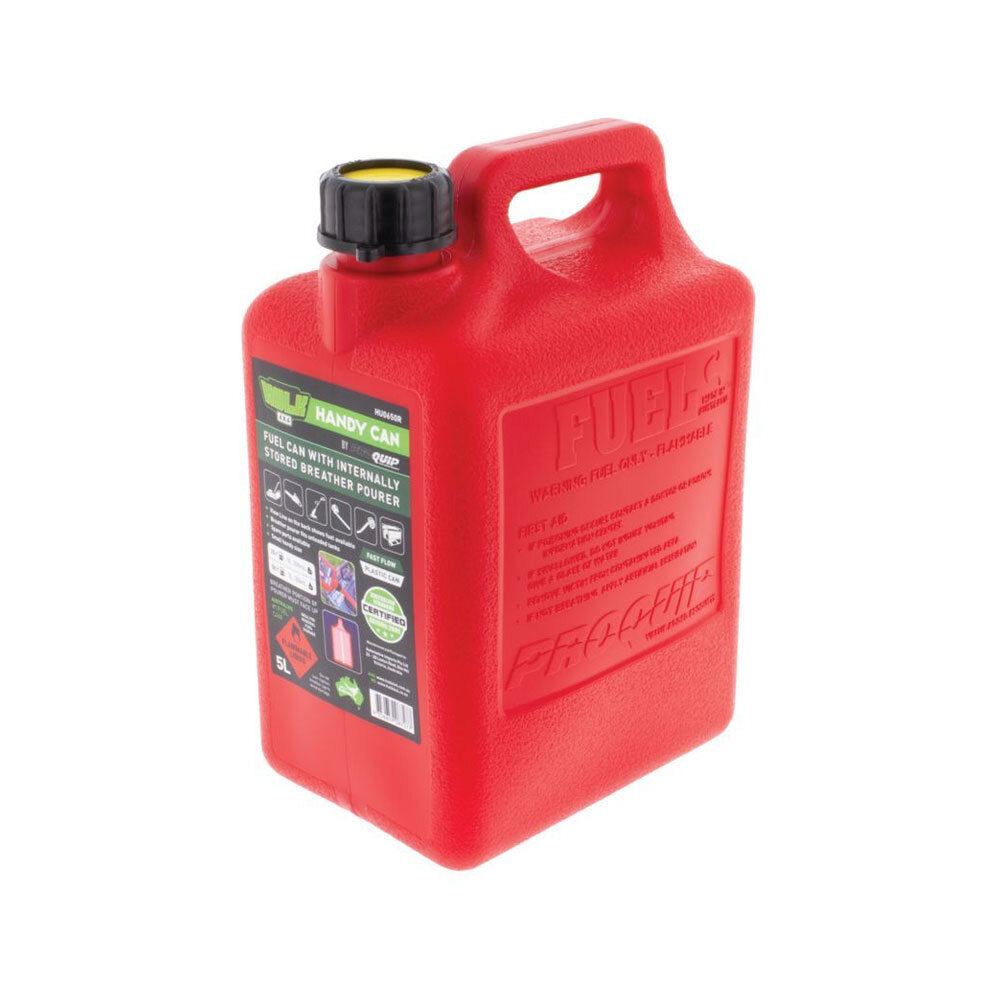 Hulk 4X4 5 Litre Plastic Portable Handy Jerry Can Petrol Container with Spout — image 2