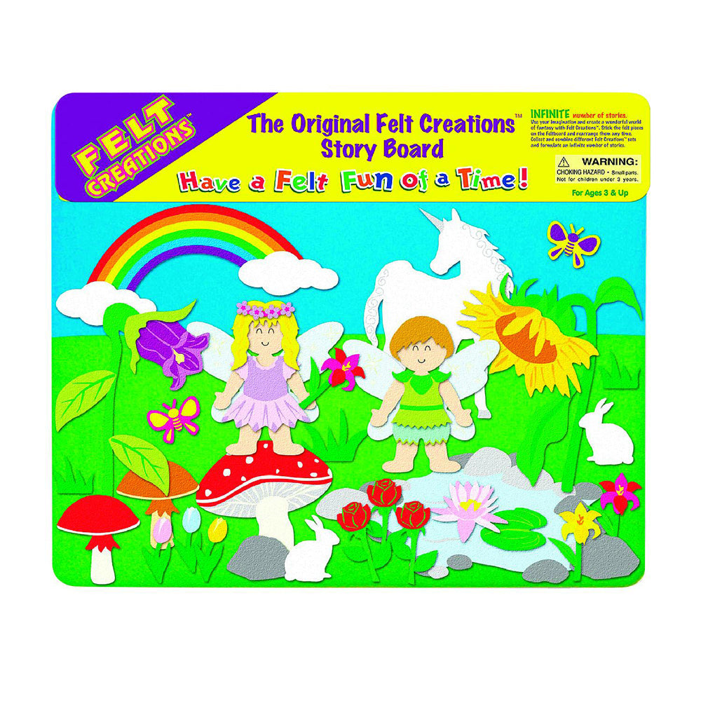 Felt Creations Flower Fairy Kids/Children Fabric Art Kit Activity Craft 3y+