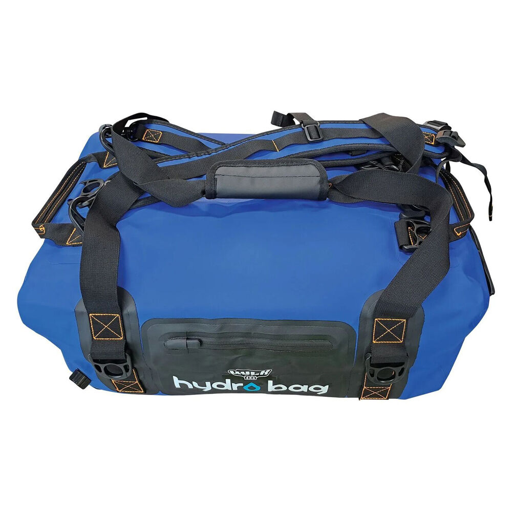 Hulk 60L Blue Hydro Bag Waterproof Duffel with Shoulder Straps — image 2
