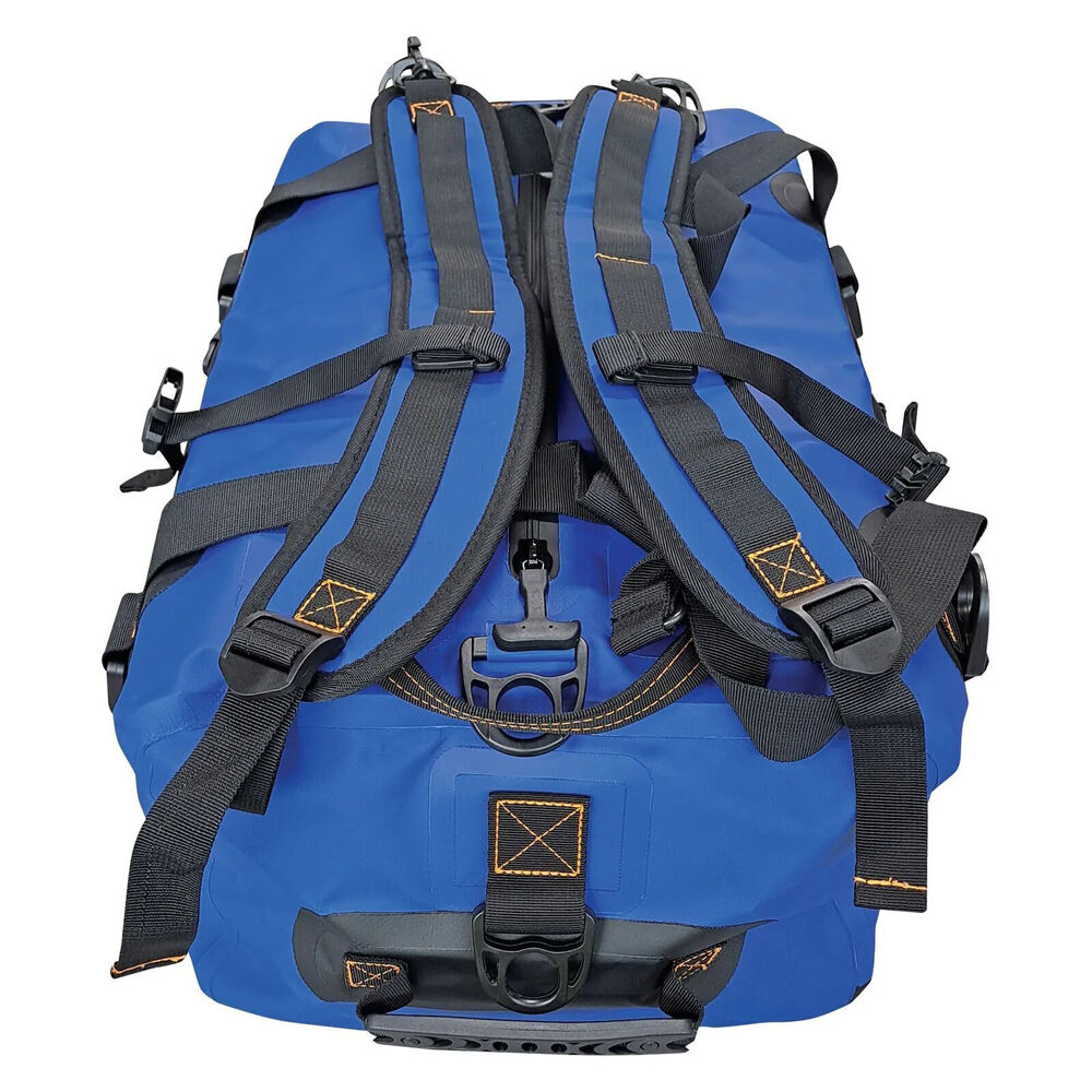 Hulk 60L Blue Hydro Bag Waterproof Duffel with Shoulder Straps — image 3