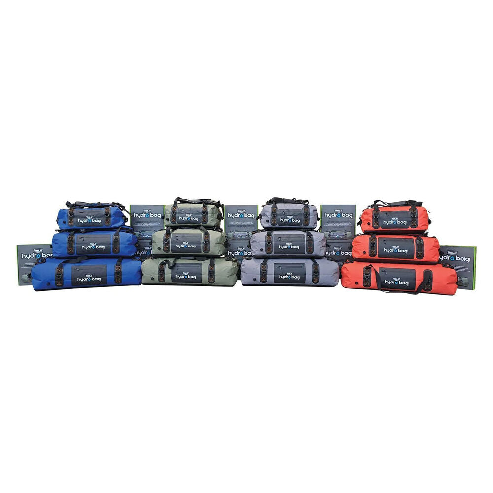 Hulk 60L Blue Hydro Bag Waterproof Duffel with Shoulder Straps — image 5
