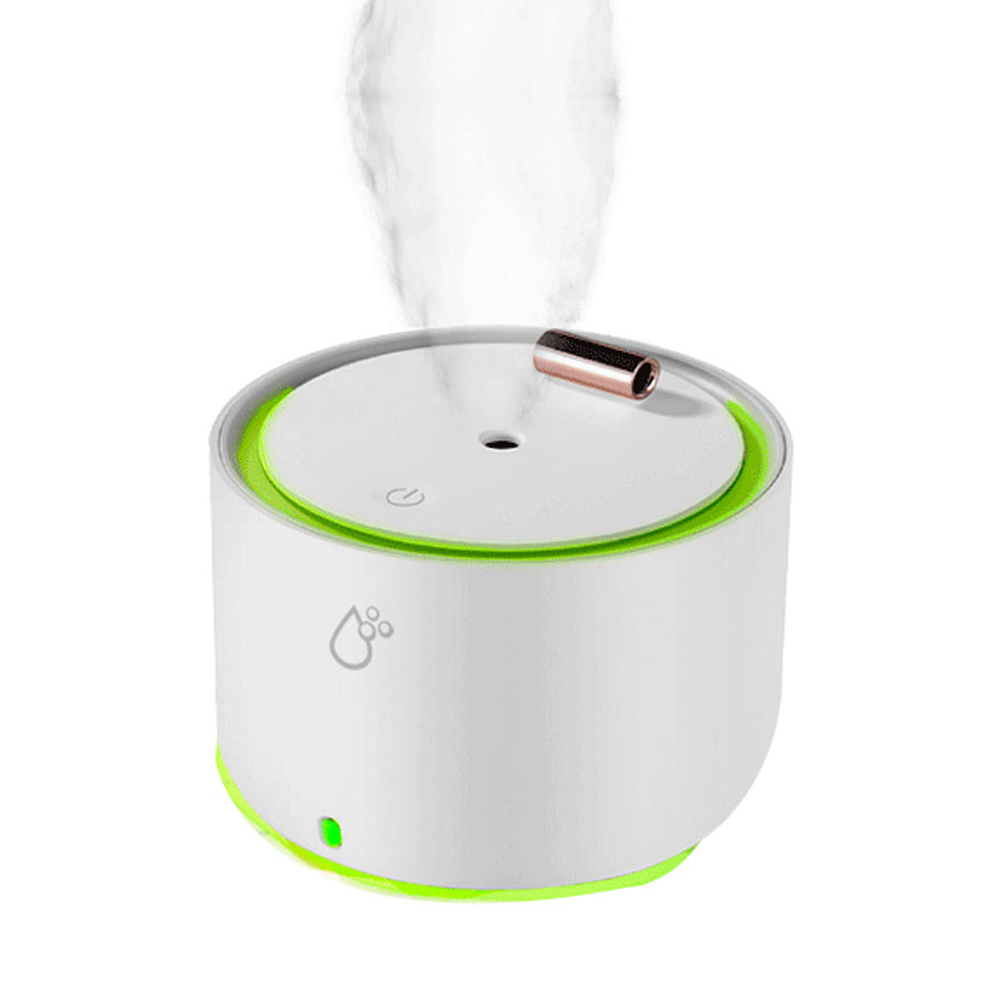 Sansai 400mL Electric Portable Humidifier/Diffuser LED Lamp White