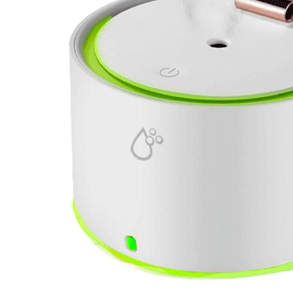 Sansai 400mL Electric Portable Humidifier/Diffuser LED Lamp White — image 2