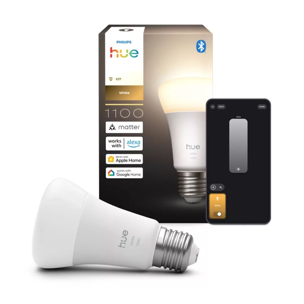 Philips Hue 9.5W A60 V2 Smart LED Warm White Lightbulb E27 (2 Pack) — image 5
