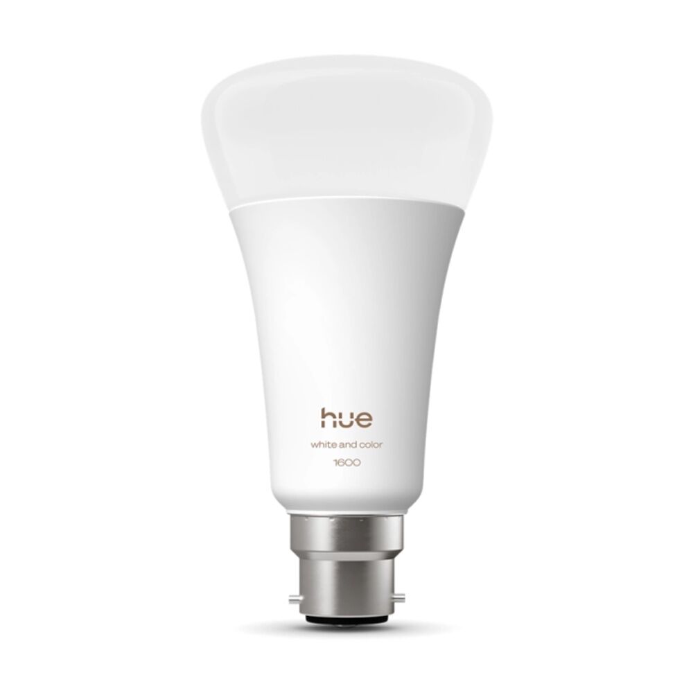 Philips Hue White/Colour Ambience 1600lm A67 B22 Smart LED Lightbulb 15W — image 2