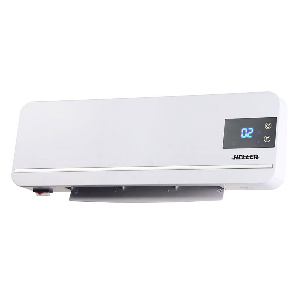 Heller 2000W Ceramic Wall Heater w/LED Display - White
