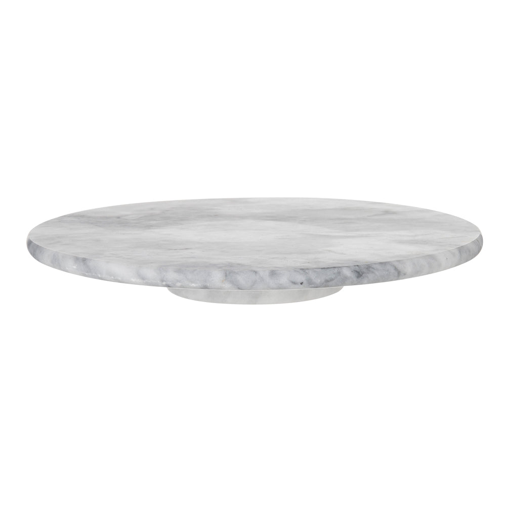 Davis & Waddell Nuvolo Stoneware Marble Lazy Suzan Snack Holder 30x30cm Grey