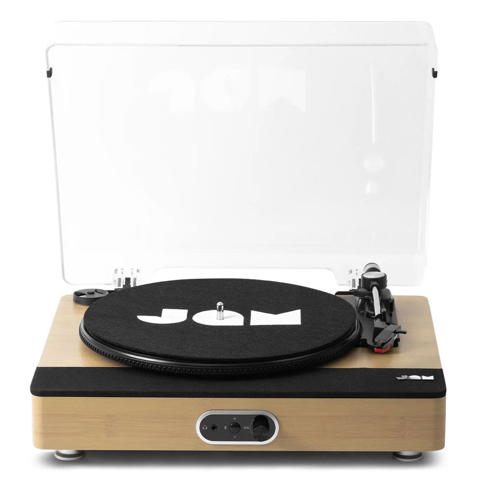 Jam Sound Stream+ Bluetooth Wooden Turntable Vinyl/Record Player w/ Speaker