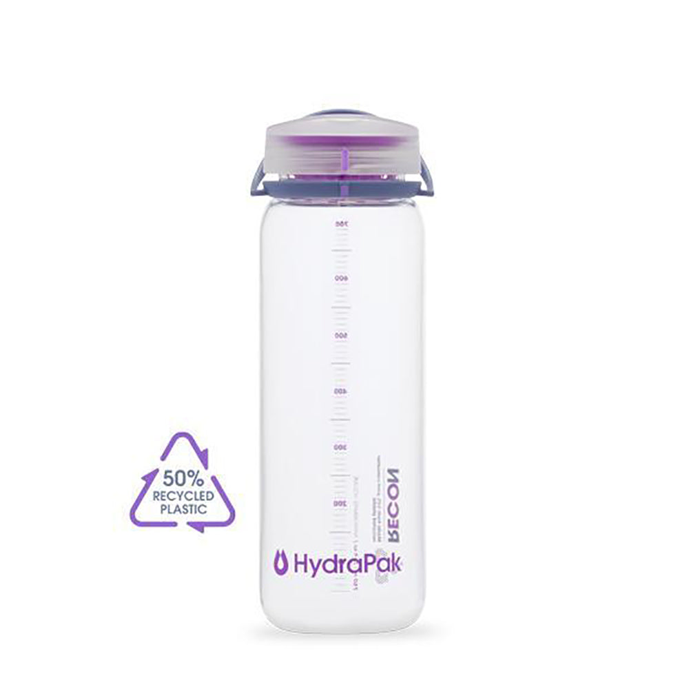 Hydrapak Recon 750ml Water Bottle Drinking/Hydration Travel Hike/Camping Violet — image 2
