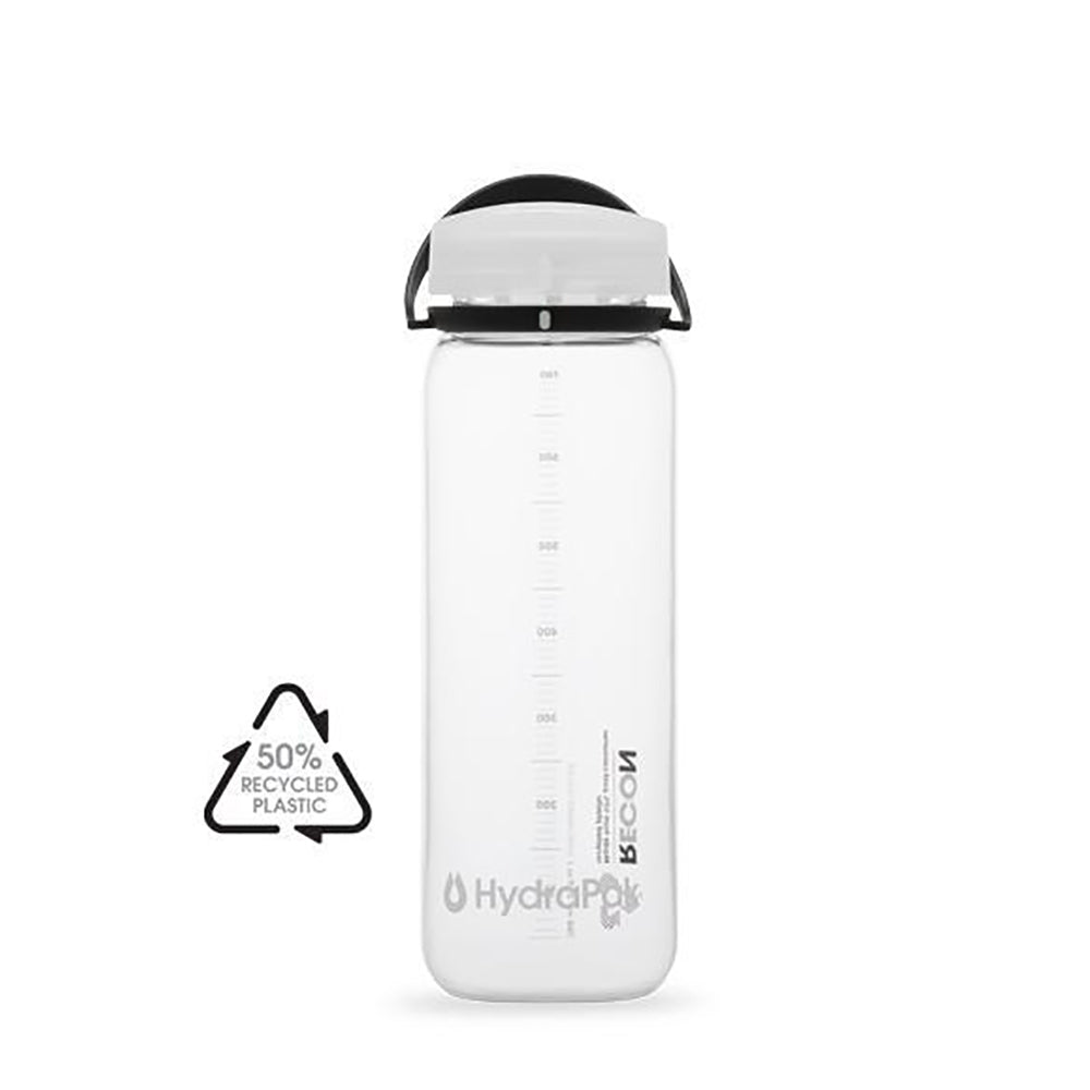 Hydrapak Recon 750ml Water Bottle Drinking/Hydration Travel Camping/Hiking White — image 2