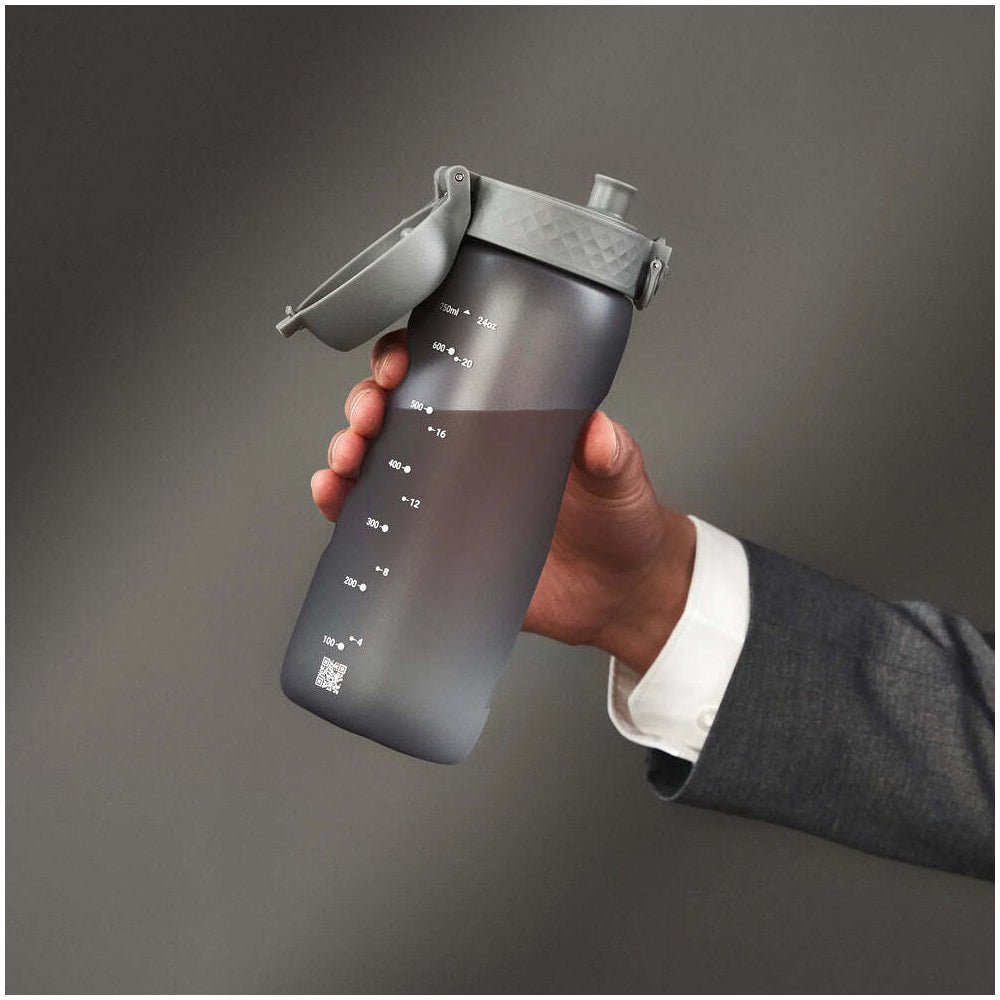 Ion8 Tour Recyclon Plastic Drink/Water Bottle Tumbler Leak-Proof Grey 750ml — image 3