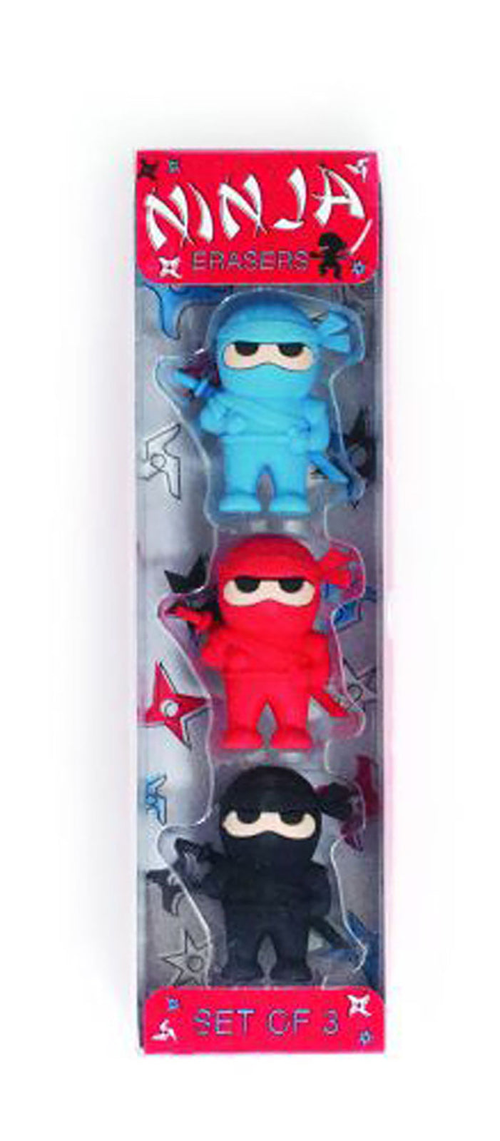Ooly 3pc Ooly Ninja Pencil Eraser Art Craft Drawing School Stationery Set Kids 3+ (6 Pack) — image 2