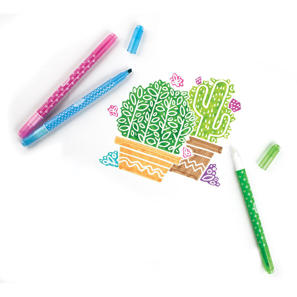 Ooly Make No Mistake Erasable Markers Colouring/Drawing Stationery 3y+ (12 Pieces) — image 2