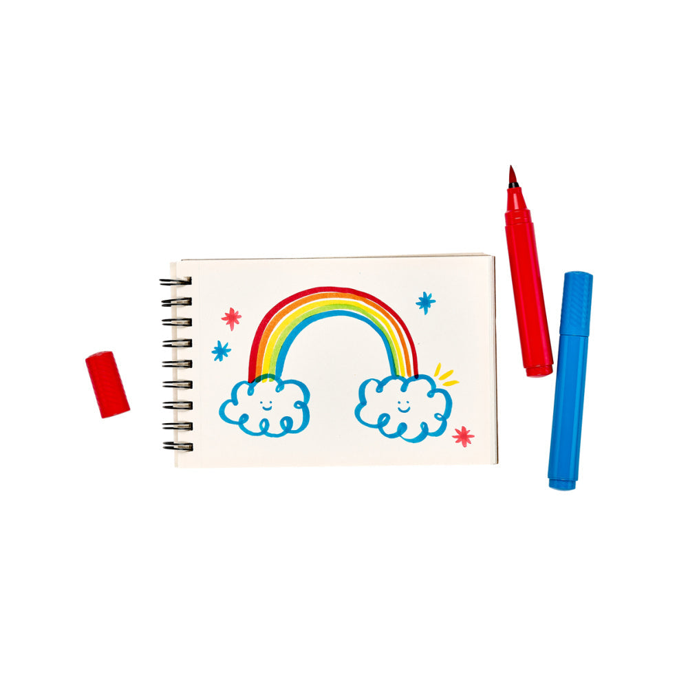 Ooly Washable Big Bright Brush Markers Jumbo Tip Art/Craft Kids/Children 3+ (10 Pieces) — image 2