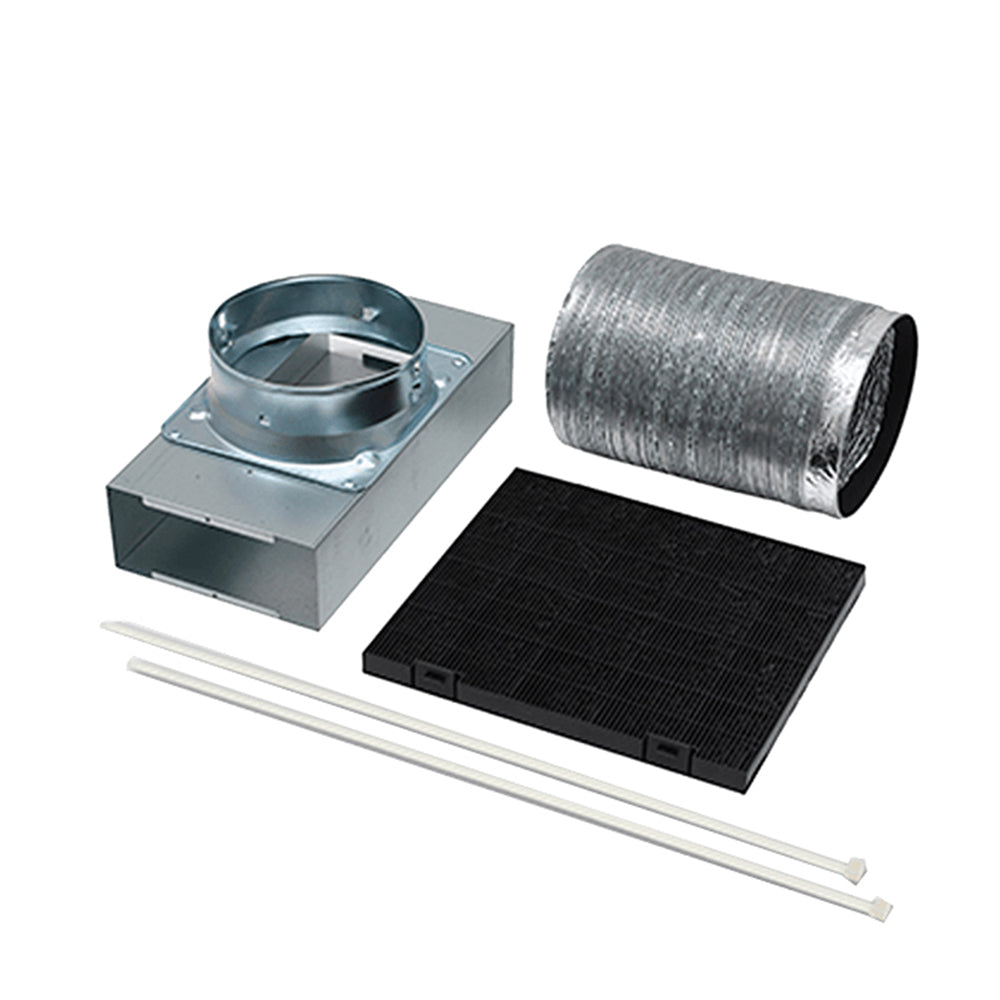 Euromaid 150mm Re-Circulating Kit Carbon Filter/Duct For Rangehood RFT6/RGT6