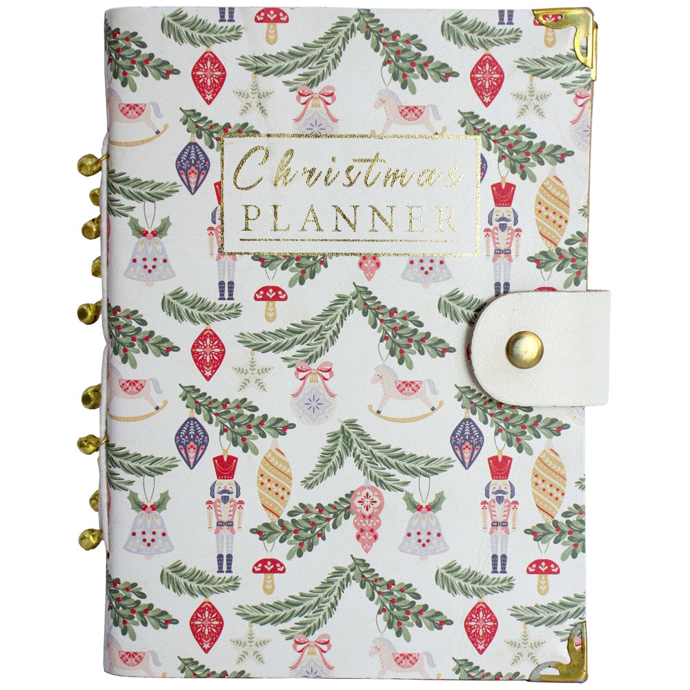 LVD Leather Notebook Writing Stationery Journal 18x13cm Christmas Planner