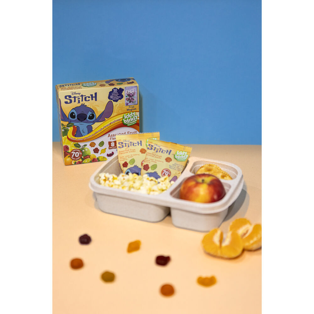 Iddy Biddy Lilo & Stitch 160g Assorted Fruit Flavoured Snacks Confectionery (6 Pack) — image 5