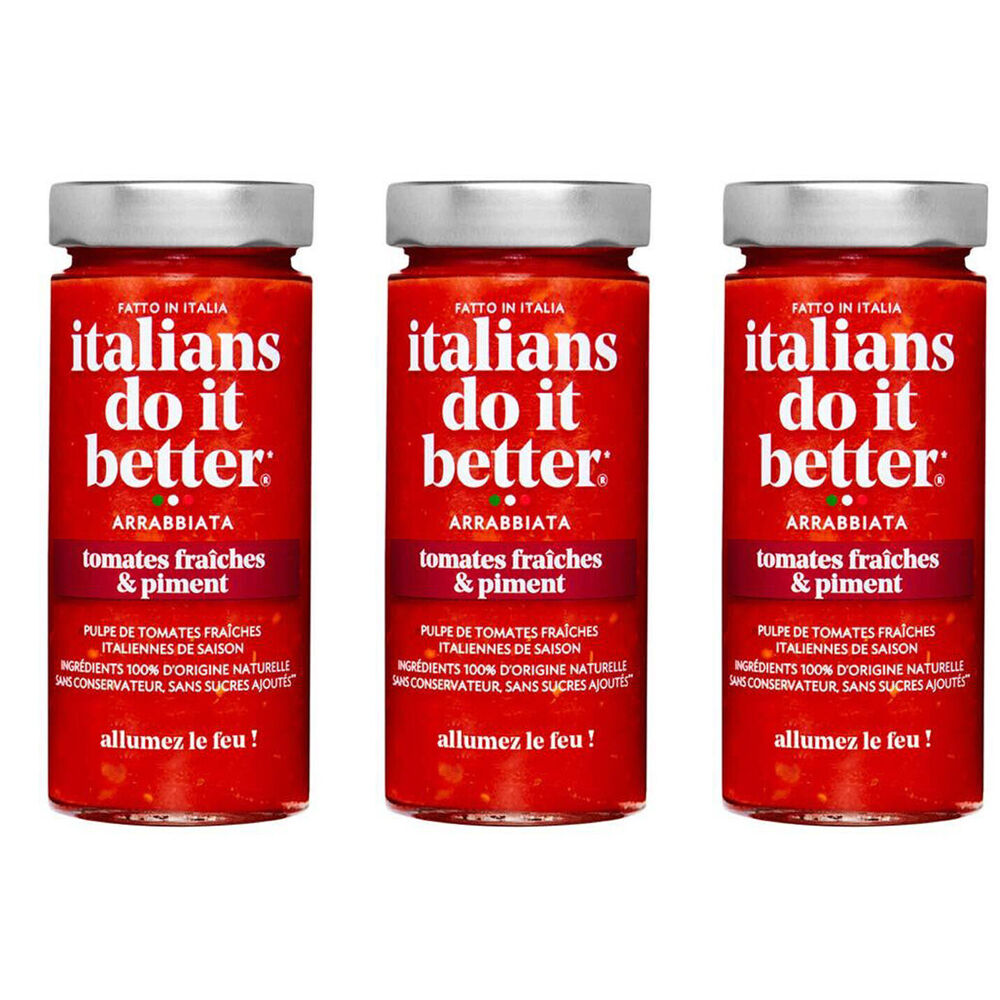 Hot Shot Hot Shots Italians Do It Better Arrabbiata Herbs & Spices 290g Seasoning (3 Pack)