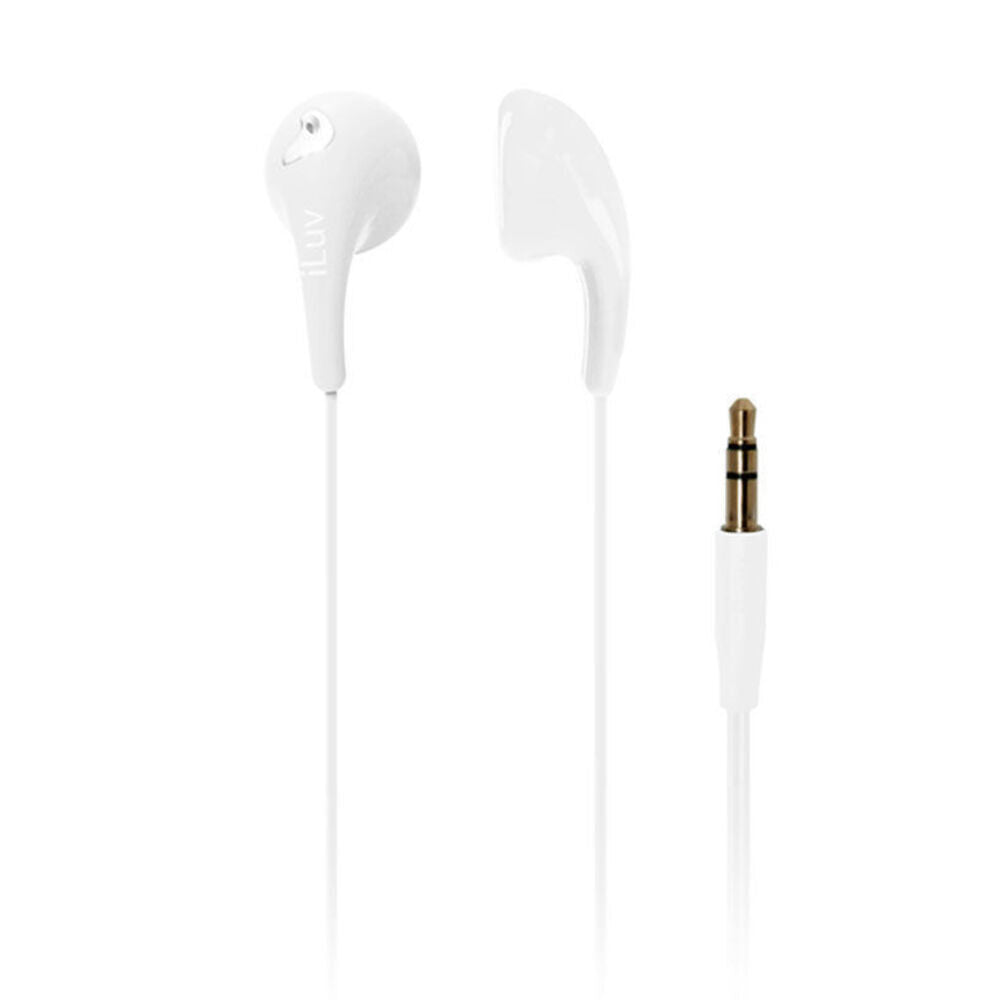 Iluv White Bubble Gum 2 Earphones/Headphones In-Ear for iPhone/Android/iPod (2 Pack) — image 2