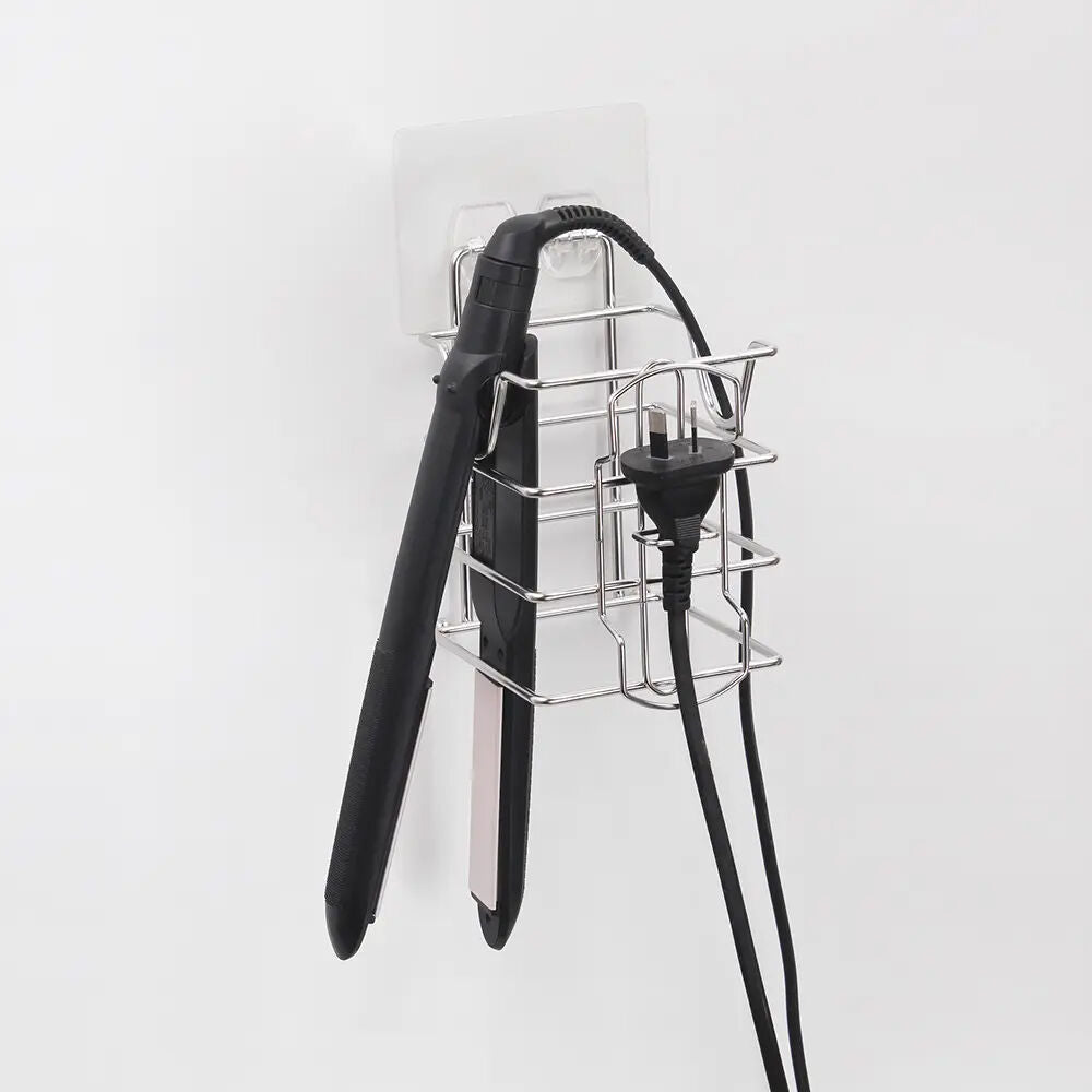 White Magic Stainless Steel 3kg I-Hook Hair Dryer Wall Mount Holder Storage — image 5