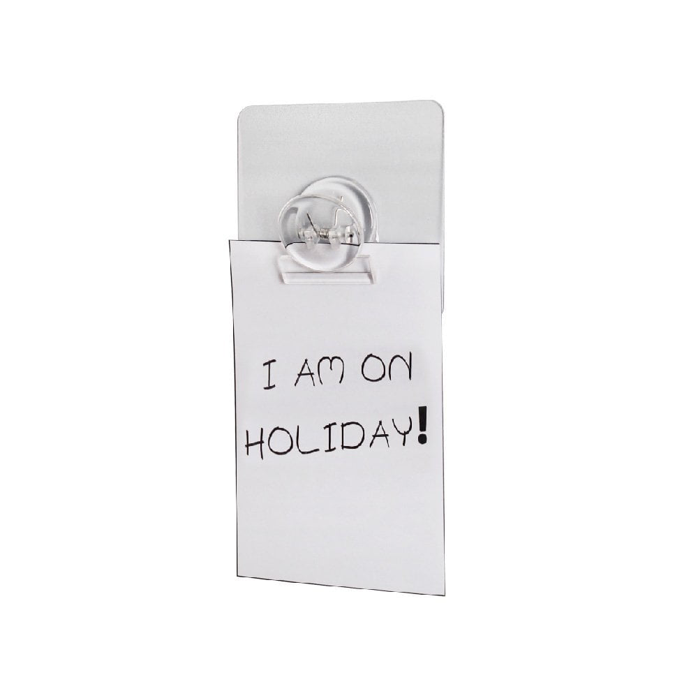 I-Hook 2pc I-Hook Multi-Surface Adhesive 6.8cm Note Clip/Holder (2 Pack) — image 5