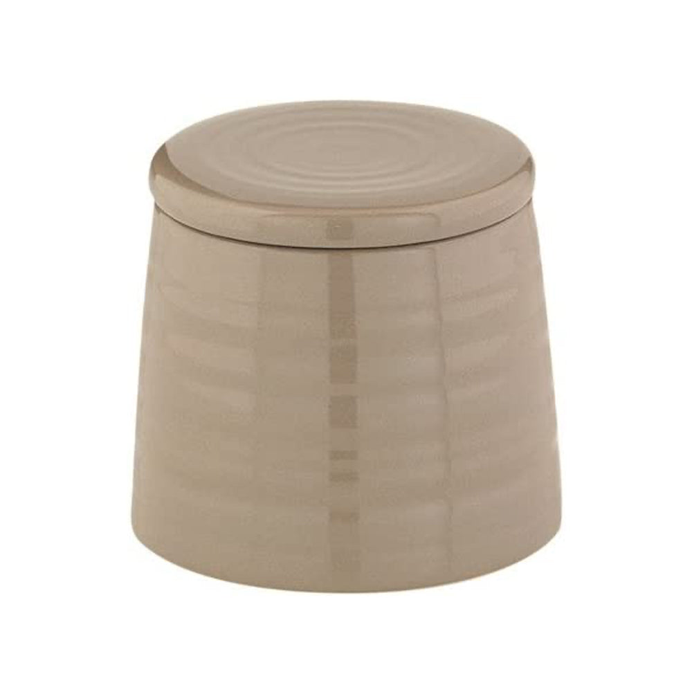 Butlers Hush Canister Glossy Ceramic Bathroom Storage Holder Mushroom 95x85cm
