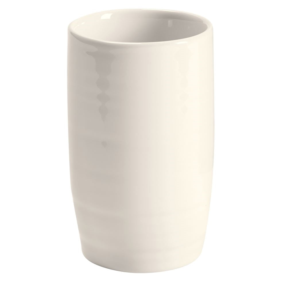 Butlers 18x2cm Bathroom Ceramic Hush Tumbler Toothbrush/Paste Holder White — image 2
