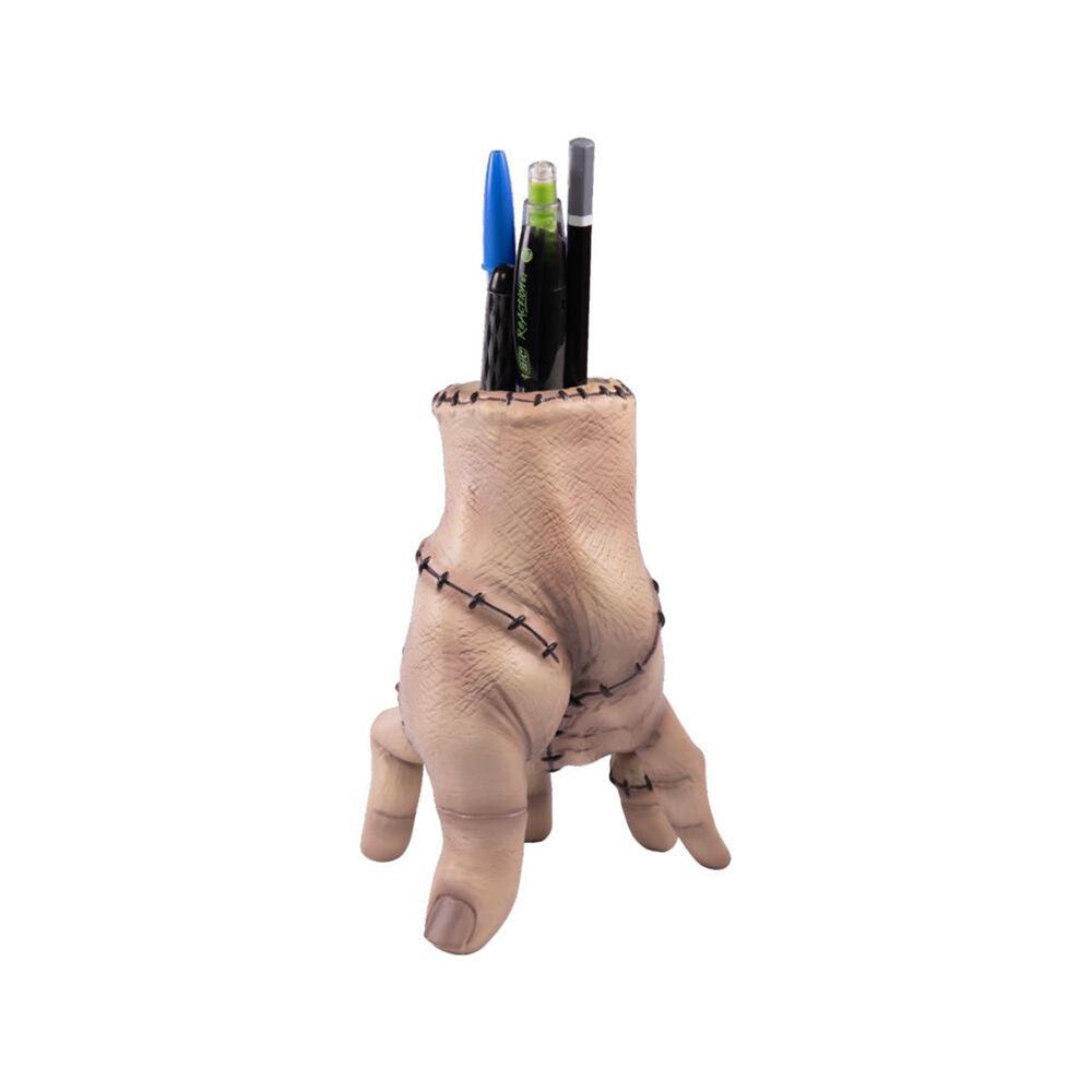 Wednesday Thing Pen Holder Stand Tabletop Desk Decor/Organiser Display 16cm — image 3