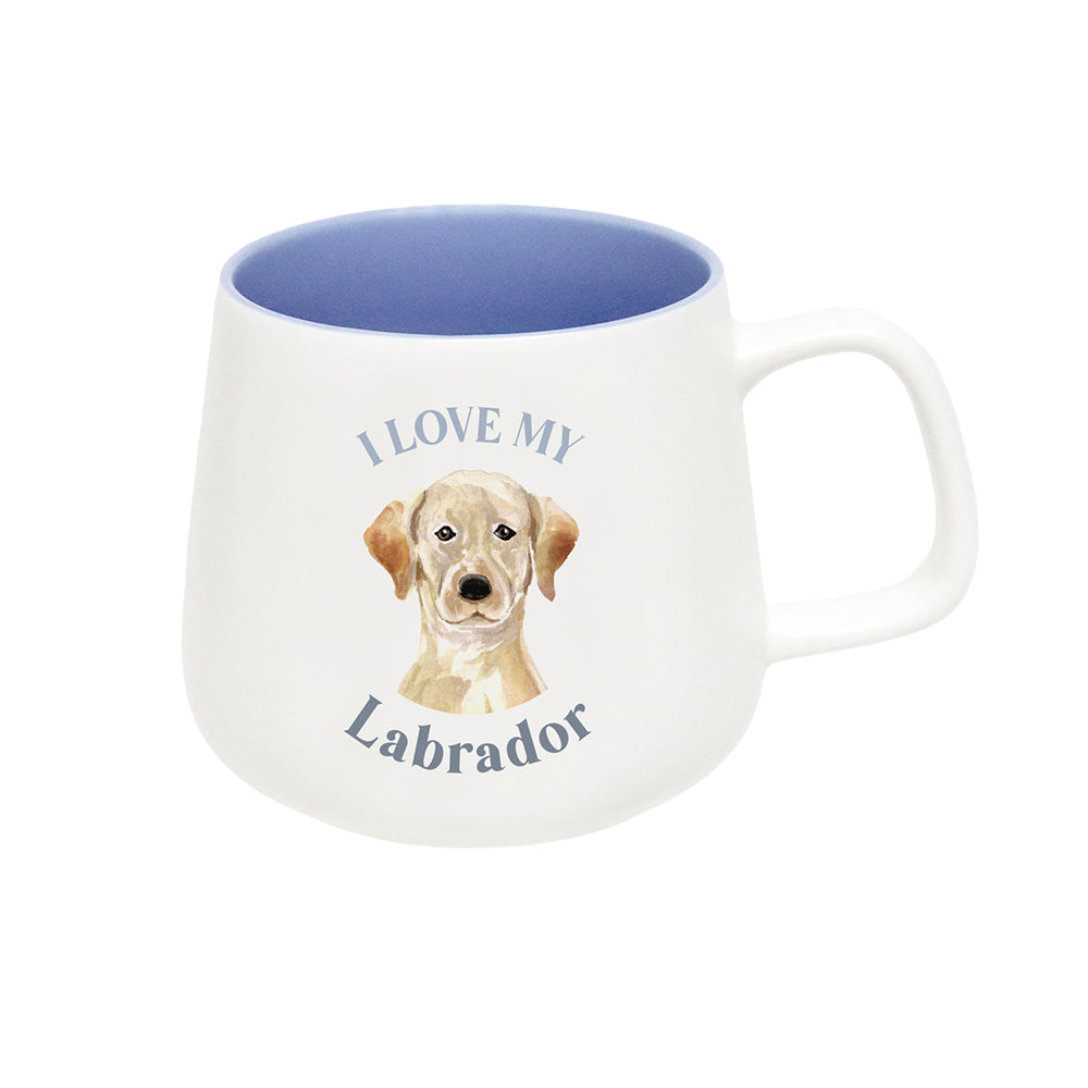Splosh I Love My Labrador 12cm Dog Hot/Cold Beverage Matte Drink Ceramic Mug (2 Pack) — image 2